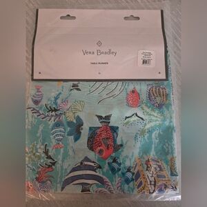 Vera bradley aquatic table runner antilles treasure New